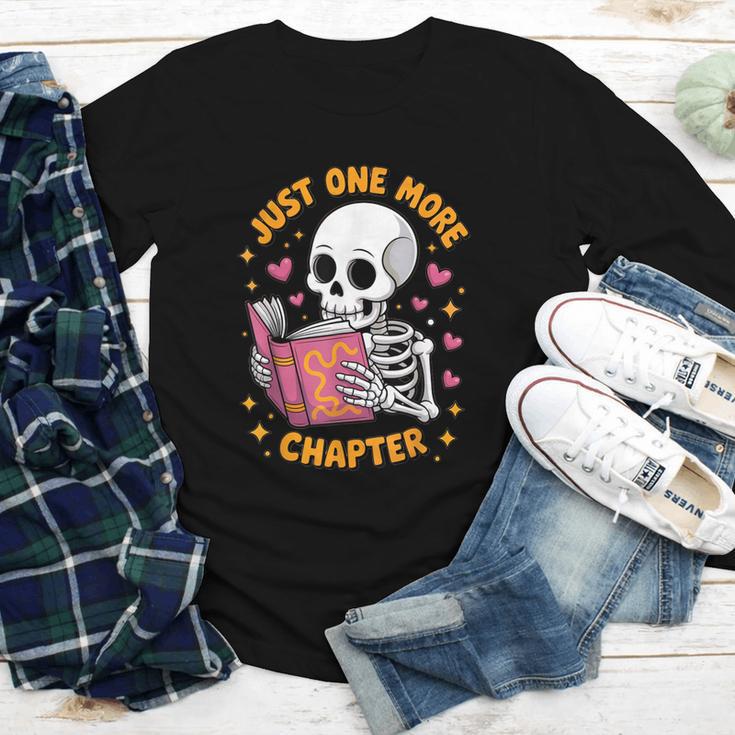 Read Books Lover Bookworm Cute Reading Just One More Chapter Youth Long Sleeve Tee Read Books Lover Bookworm Cute Reading Just One More Chapter Youth Long Sleeve Tee