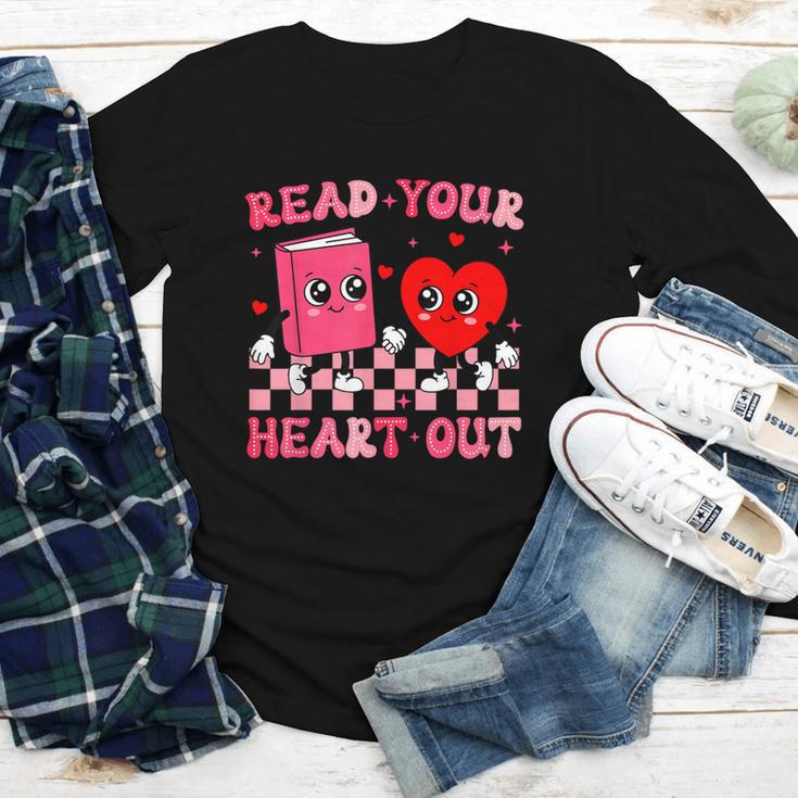 Read Your Heart Out Cute Reading Book Lover Youth Long Sleeve Tee