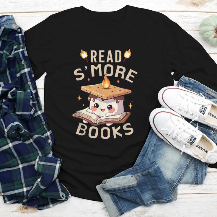 Read S'More Book Marshmallow Book Reading Lover Youth Long Sleeve Tee