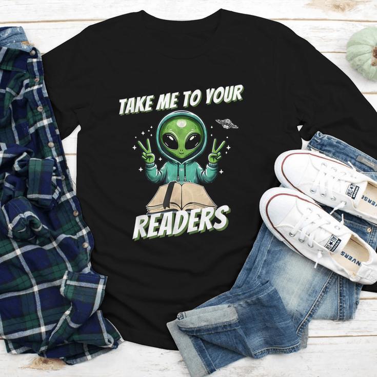Take Me To Your Readers Across America Read More Books Youth Long Sleeve Tee