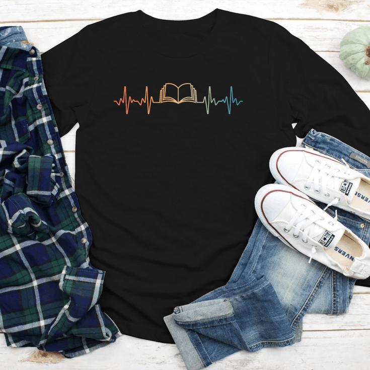 Reading Art For Men Women Bookworm Reader Book Lover Youth Long Sleeve Tee