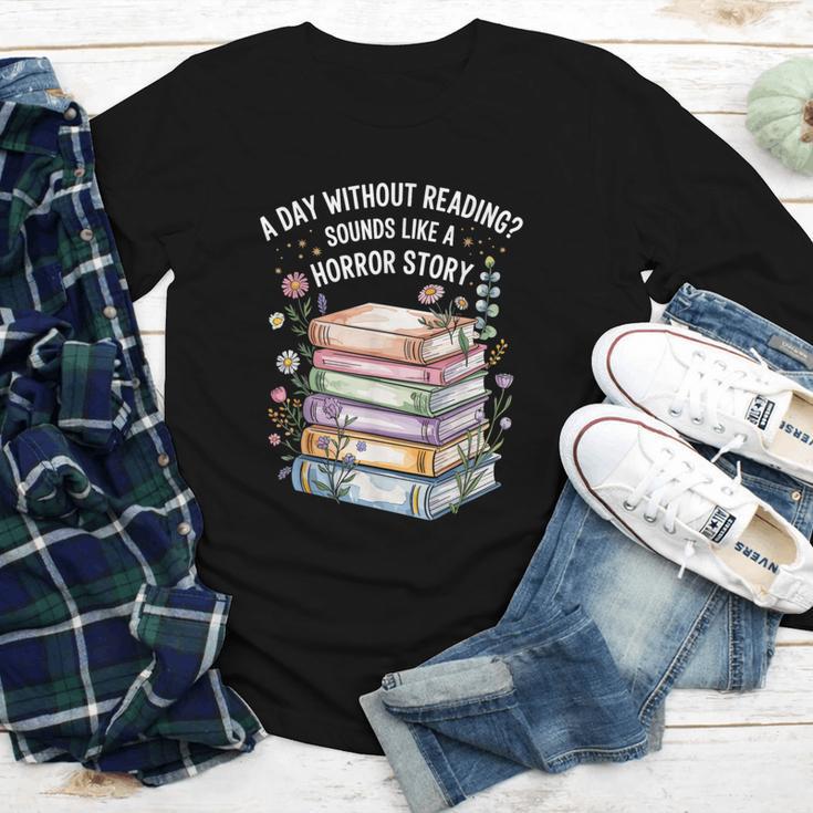 Reading Book Lover Humor For Readers And Bookworms Youth Long Sleeve Tee