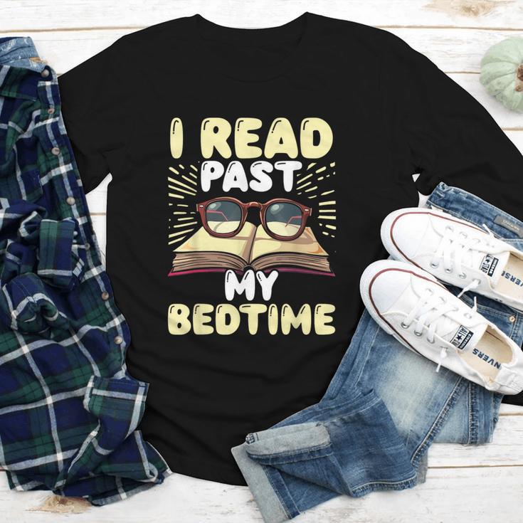 Reading Books For Kids Book Lover Bookworm Librarian Youth Long Sleeve Tee