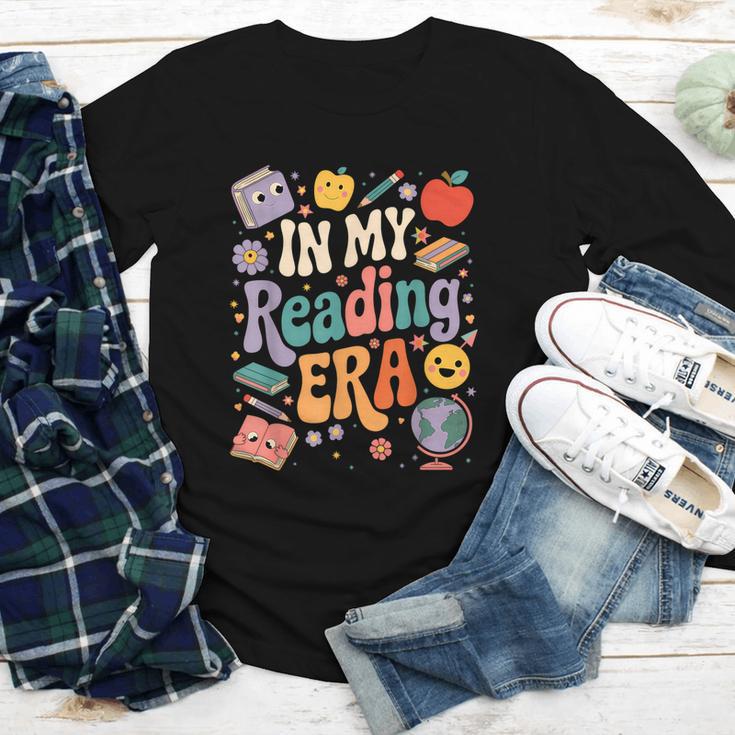 In My Reading Era Books Lovers Men Women Kids Youth Long Sleeve Tee