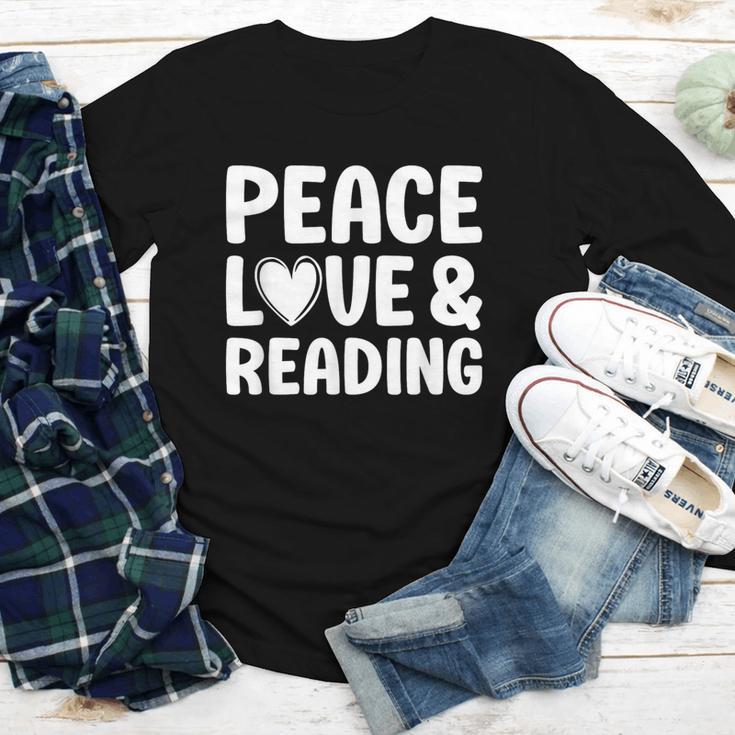 Reading I Love Books And Reading Youth Long Sleeve Tee