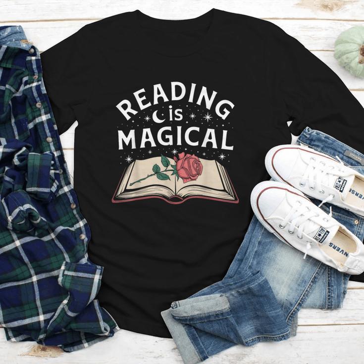 Reading Is Magical Book Lover Bookworm Librarian Library Day Youth Long Sleeve Tee Reading Is Magical Book Lover Bookworm Librarian Library Day Youth Long Sleeve Tee
