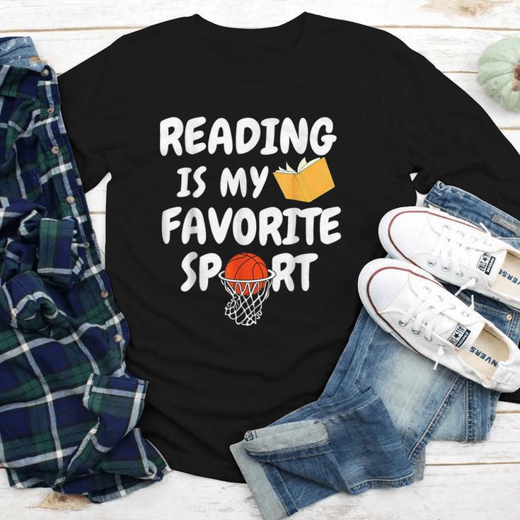 Reading Is My Tee Favorite Sport Basketball World Book Day Youth Long Sleeve Tee Reading Is My Tee Favorite Sport Basketball World Book Day Youth Long Sleeve Tee