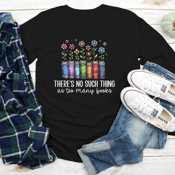 There's No Such Thing As Too Many Books Bookworm Libraries Youth Long Sleeve Tee There's No Such Thing As Too Many Books Bookworm Libraries Youth Long Sleeve Tee