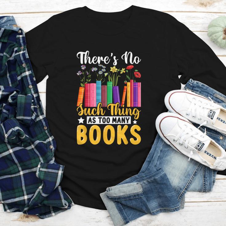 There's No Such Thing As Too Many Books Youth Long Sleeve Tee