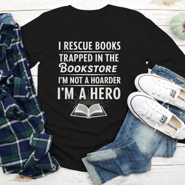 I Rescue Books Trapped In The Bookstore I’m Not A Hoarder Youth Long Sleeve Tee I Rescue Books Trapped In The Bookstore I’m Not A Hoarder Youth Long Sleeve Tee