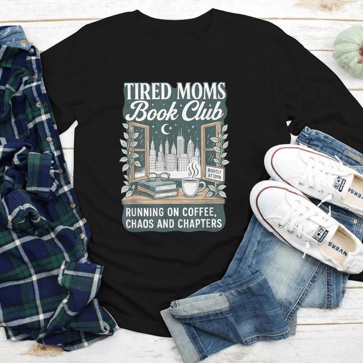 Retro Tired Moms Book Club Bookish Booktrovert Mother's Day Youth Long Sleeve Tee Retro Tired Moms Book Club Bookish Booktrovert Mother's Day Youth Long Sleeve Tee
