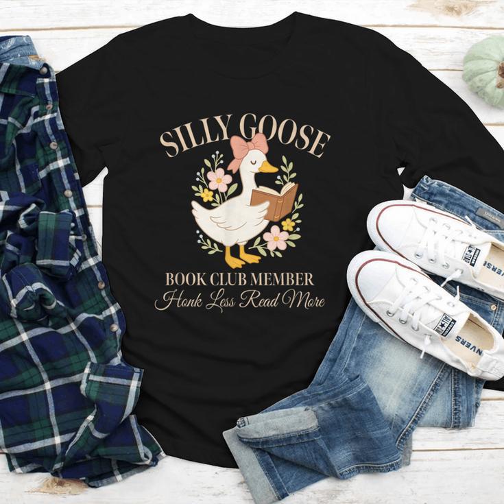 Silly Goose Book Club Member Reading Lover Youth Long Sleeve Tee Silly Goose Book Club Member Reading Lover Youth Long Sleeve Tee