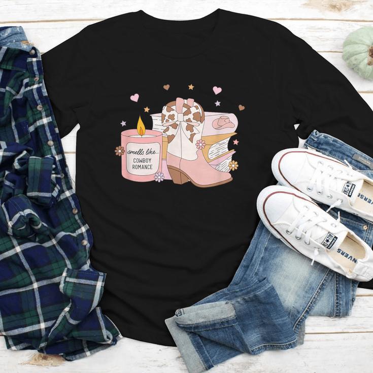 Smells Like Cowboy Romance Book Lover Youth Long Sleeve Tee