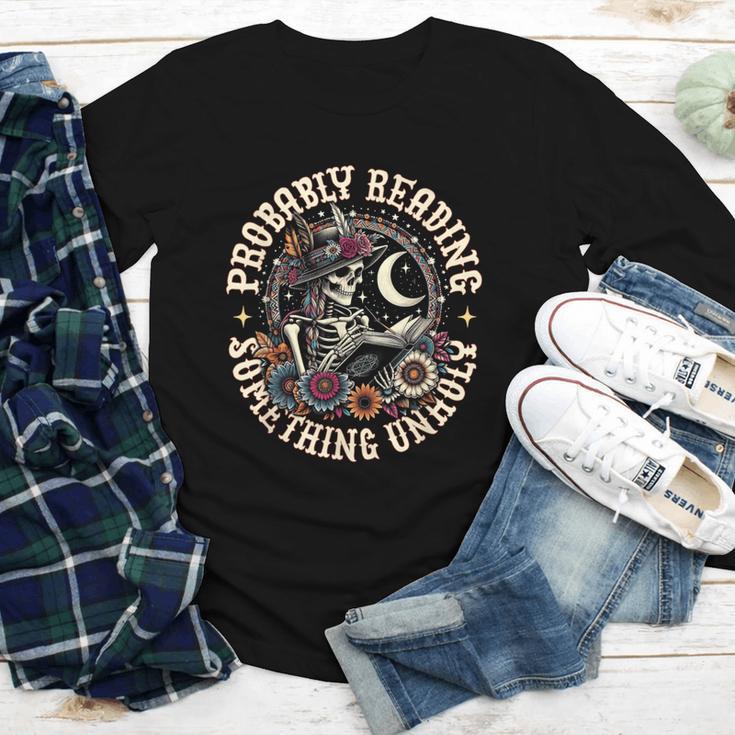 Is That Smutt Books Probably Reading Something Unholy Youth Long Sleeve Tee