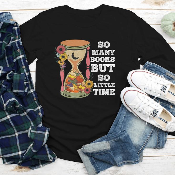 So Many Books But So Little Time Tee For Bookworms Readers Youth Long Sleeve Tee