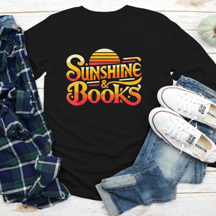 Sunshine & Books For Bookworm Summer Reading Youth Long Sleeve Tee Sunshine & Books For Bookworm Summer Reading Youth Long Sleeve Tee