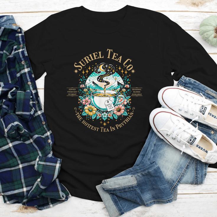 Suriel Tea Spicy Fantasy Romantasy Readers Booktok Bookish Youth Long Sleeve Tee Suriel Tea Spicy Fantasy Romantasy Readers Booktok Bookish Youth Long Sleeve Tee