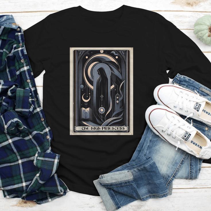 Tarot Cards Guide Book Esoteric Mysticism Clothing The High Priestess -Adults Small Classic Fit Short Sleeve Youth Long Sleeve Tee Tarot Cards Guide Book Esoteric Mysticism Clothing The High Priestess -Adults Small Classic Fit Short Sleeve Youth Long Sleeve Tee