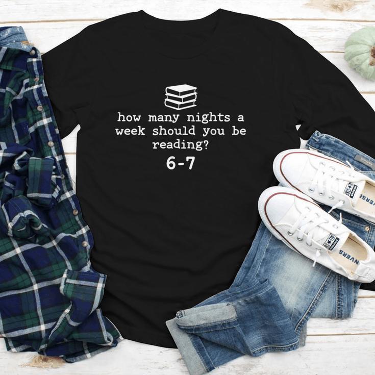 Teacher Haunted By 6-7 Halloween 6 7 Reading Book 67 Youth Long Sleeve Tee Teacher Haunted By 6-7 Halloween 6 7 Reading Book 67 Youth Long Sleeve Tee