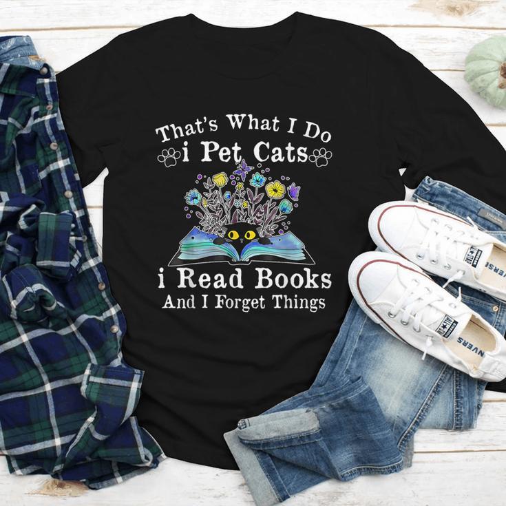 That’s What I Do Pet Cats Read Books Forget Things Flower Youth Long Sleeve Tee That’s What I Do Pet Cats Read Books Forget Things Flower Youth Long Sleeve Tee