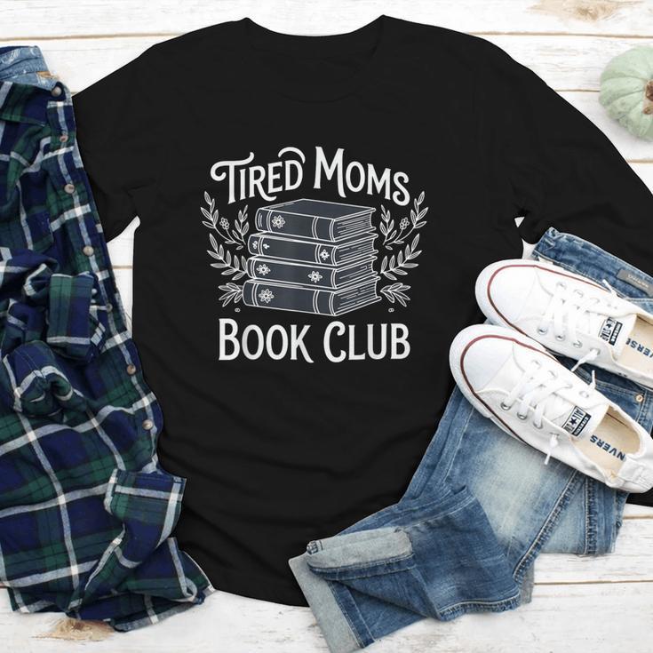 Tired Moms Book Club Youth Long Sleeve Tee