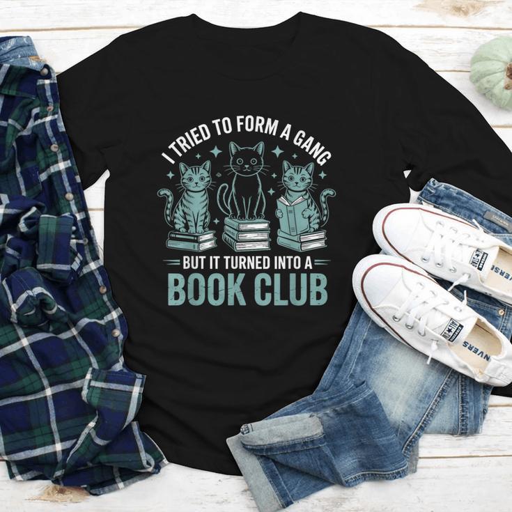 I Tried To Form A Gang But It Turned Into A Book Club Youth Long Sleeve Tee I Tried To Form A Gang But It Turned Into A Book Club Youth Long Sleeve Tee
