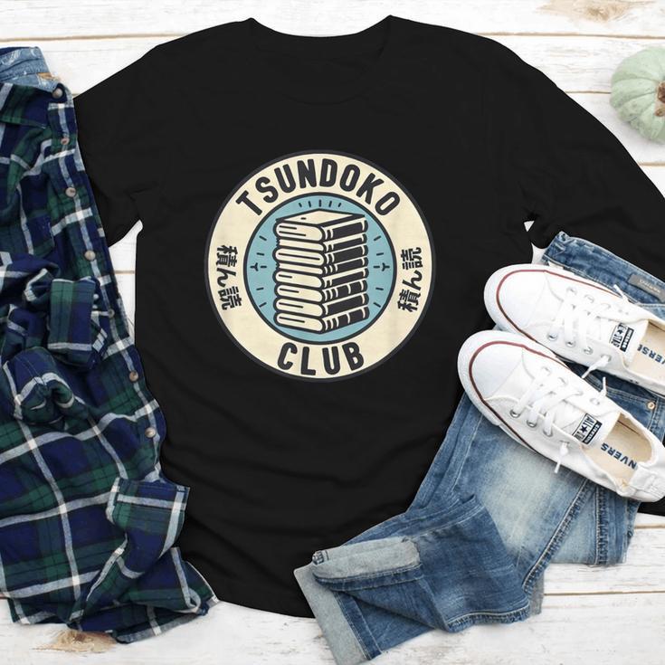 Tsundoku Club Book Lovers Bibliophile Booktok Reading Youth Long Sleeve Tee Tsundoku Club Book Lovers Bibliophile Booktok Reading Youth Long Sleeve Tee