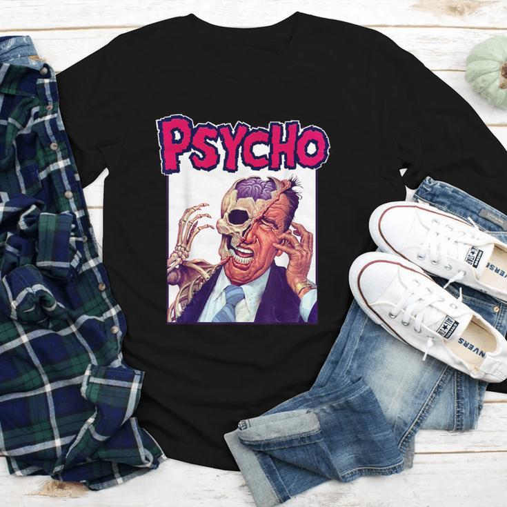 Vintage Movie Horror Poster Comic Book Graphic Film Night Youth Long Sleeve Tee