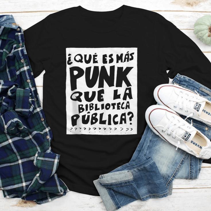What's More Punk Than The Public Library Book Lover Youth Long Sleeve Tee What's More Punk Than The Public Library Book Lover Youth Long Sleeve Tee