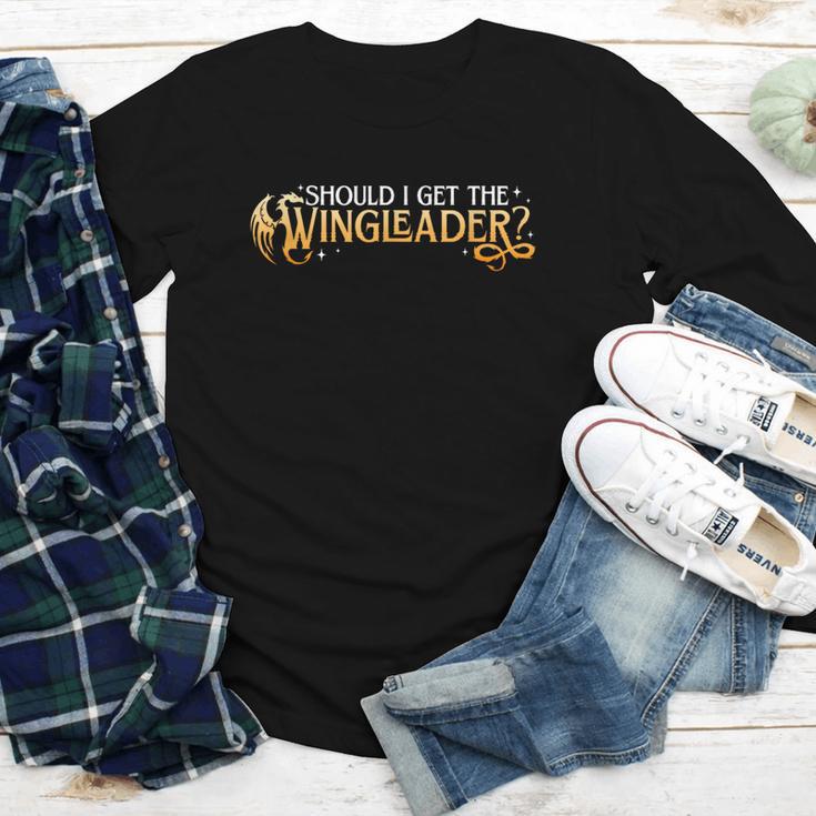 Should I Get The Wingleader Dragon Lover Book Lover Youth Long Sleeve Tee Should I Get The Wingleader Dragon Lover Book Lover Youth Long Sleeve Tee