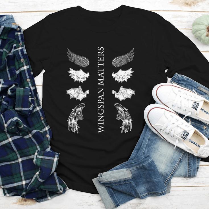 Wingspan Matters For Book Lover Youth Long Sleeve Tee Wingspan Matters For Book Lover Youth Long Sleeve Tee