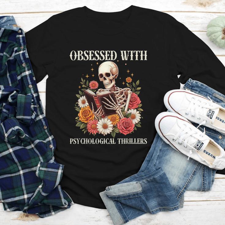 Women's Psychological Thriller Book Reader Lover Youth Long Sleeve Tee