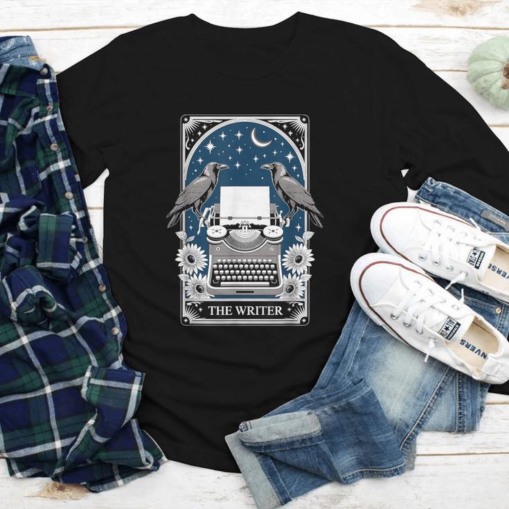 The Writer Typewriter Crow Writing Journalist Book Writer Youth Long Sleeve Tee The Writer Typewriter Crow Writing Journalist Book Writer Youth Long Sleeve Tee