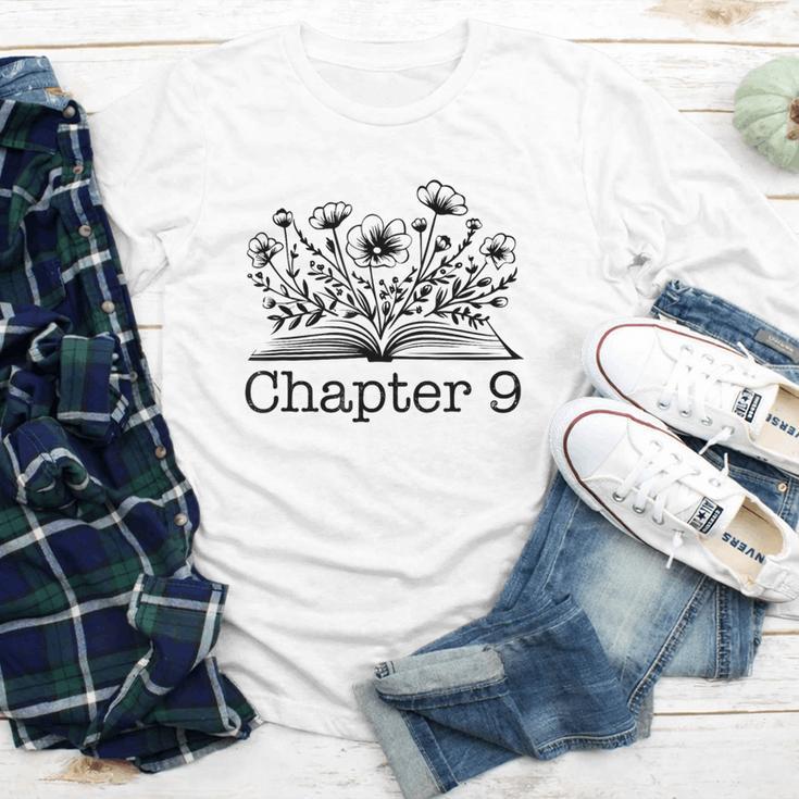 9th Birthday Chapter 9 Reading Book Lover 9 Year Old Youth Long Sleeve Tee