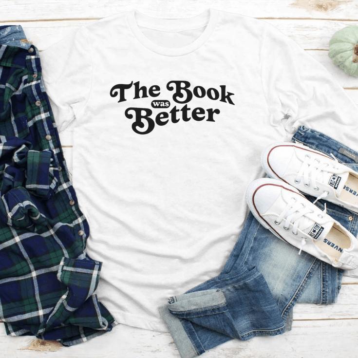 The Book Was Better Book Lover Reading Premium Tri-Blend Youth Long Sleeve Tee