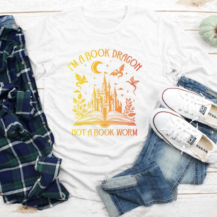 Book Dragon Not Book Worm Premium Youth Long Sleeve Tee