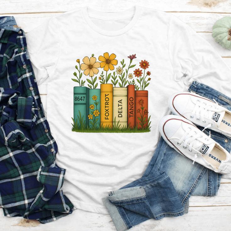Book Flower 8647 Foxtrots Deltas Tangos Youth Long Sleeve Tee Book Flower 8647 Foxtrots Deltas Tangos Youth Long Sleeve Tee