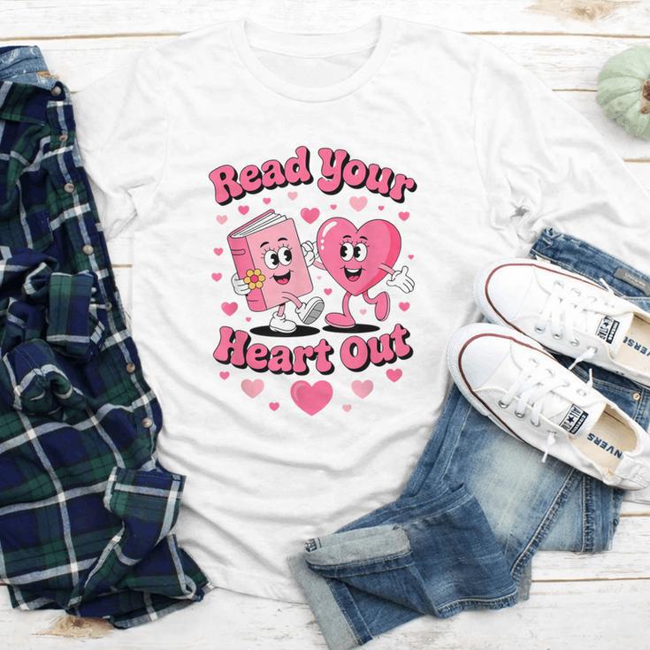 Book Lover Read Your Heart Out Teacher Kids Valentines Youth Long Sleeve Tee Book Lover Read Your Heart Out Teacher Kids Valentines Youth Long Sleeve Tee