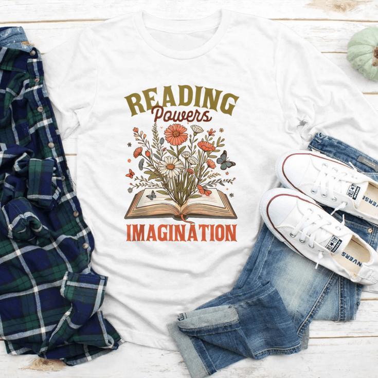 Book Lover Reading Bookish Floral Reading Powers Imagination Youth Long Sleeve Tee Book Lover Reading Bookish Floral Reading Powers Imagination Youth Long Sleeve Tee