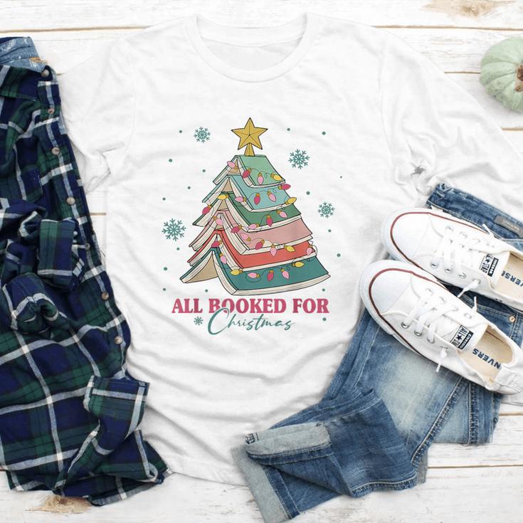 All Booked For Christmas Book Christmas Tree Lights Bookish Youth Long Sleeve Tee All Booked For Christmas Book Christmas Tree Lights Bookish Youth Long Sleeve Tee