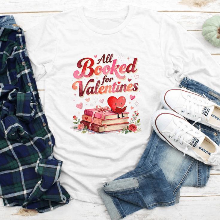 All Booked For Valentines Cute Book Lover Quote Youth Long Sleeve Tee