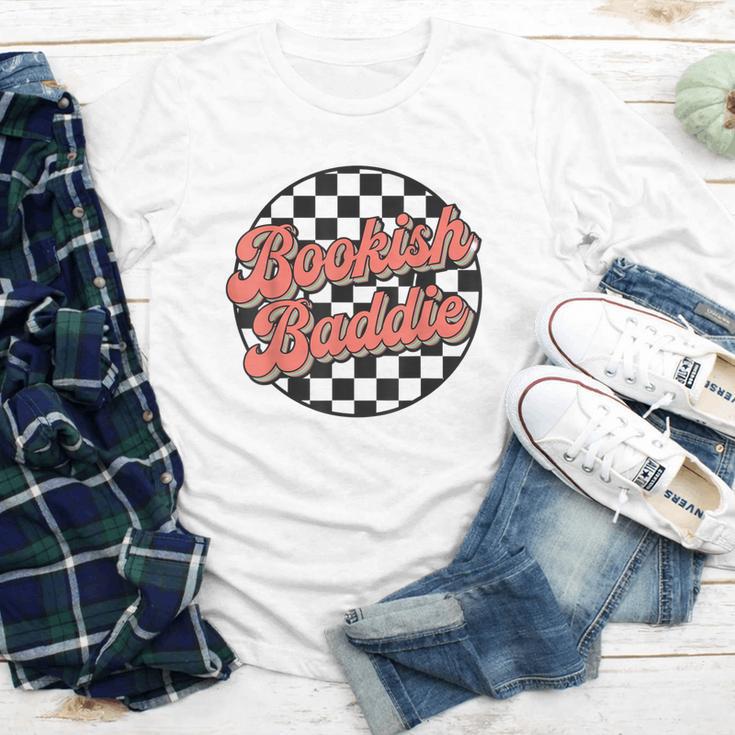 Bookish Baddie Retro Aesthetic Typography Youth Long Sleeve Tee Bookish Baddie Retro Aesthetic Typography Youth Long Sleeve Tee