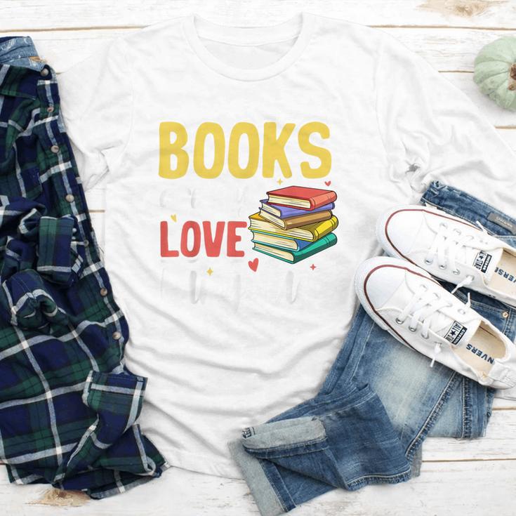 Books Are My Love Language Stack Youth Long Sleeve Tee