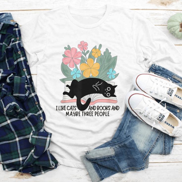 Cat Meme I Like Cats And Books And Maybe Three People Youth Long Sleeve Tee Cat Meme I Like Cats And Books And Maybe Three People Youth Long Sleeve Tee