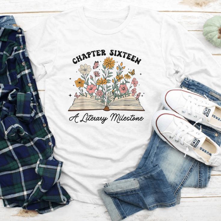 Chapter 16 A Literary Milestone 16th Birthday Book Lovers Youth Long Sleeve Tee Chapter 16 A Literary Milestone 16th Birthday Book Lovers Youth Long Sleeve Tee