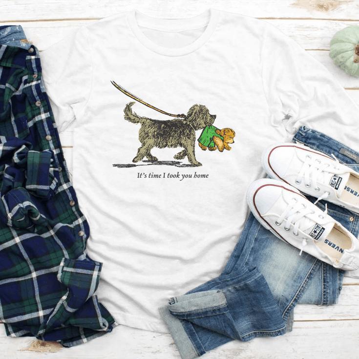 Corduroy Time I Took You Home Teddy Bear Children's Book Youth Long Sleeve Tee