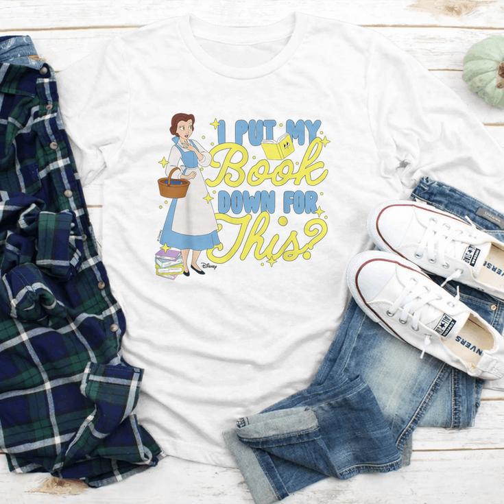 Disney Princess Belle I Put My Book Down For This Youth Long Sleeve Tee