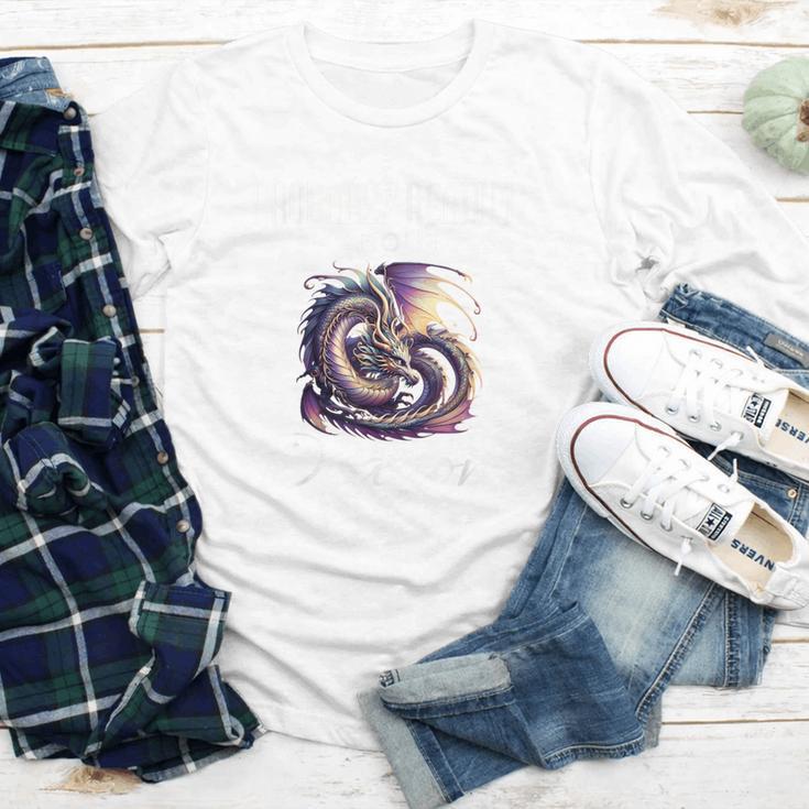 Dragon Fantasy Book Lover And Apparel Probably Reading About Dragons Youth Long Sleeve Tee