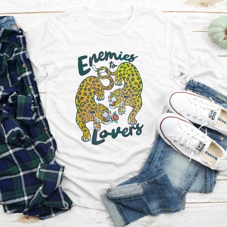 Enemies To Lovers Jaguar Tee Romance Book Plot Device Trope Youth Long Sleeve Tee