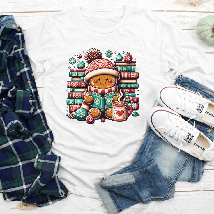 Gingerbread Reading Book Lovers Christmas Bookworm Librarian Premium Youth Long Sleeve Tee Gingerbread Reading Book Lovers Christmas Bookworm Librarian Premium Youth Long Sleeve Tee